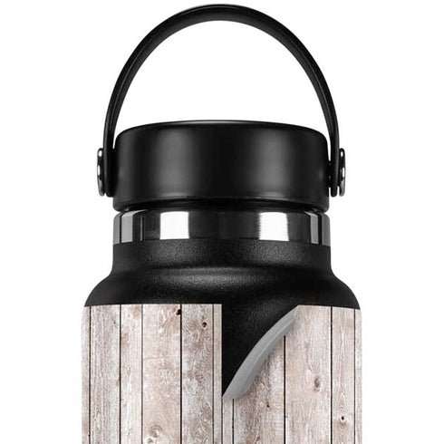 California Flag Dark Wood Hydro Flask 32oz Wide Mouth Skin